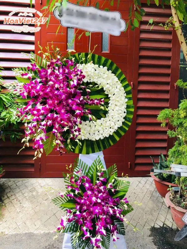kệ hoa chia buồn Bắc Giang lan thái 