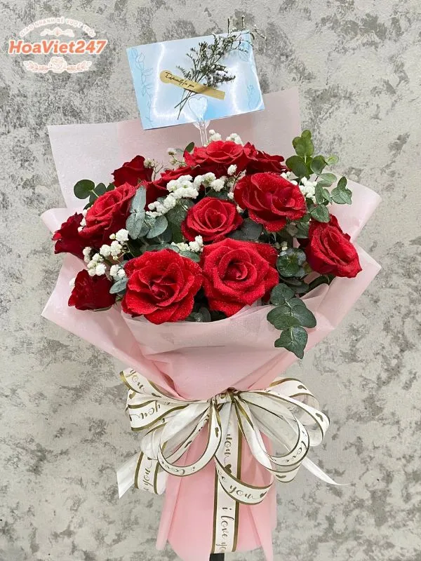 bó hoa hồng shop hoa tươi thanh hóa 