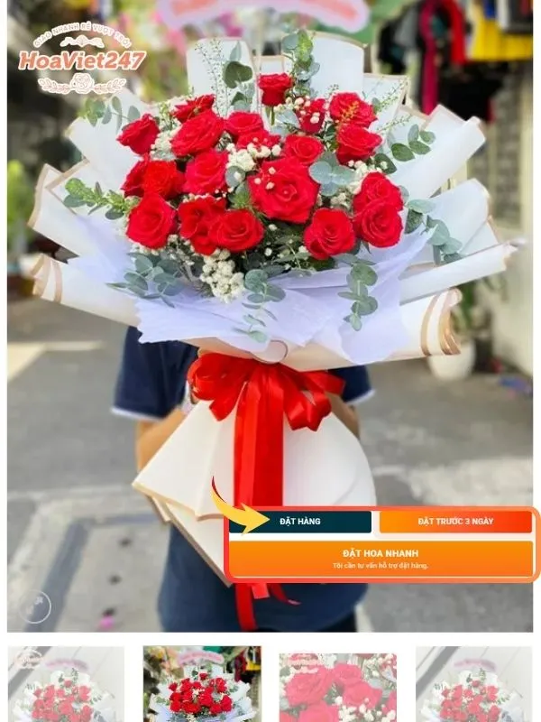 cách thức mua hoa tại shop hoa tươi cần giờ