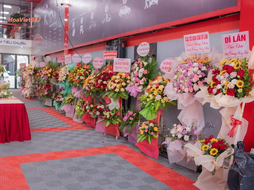 cửa hàng hoa tươi nhà bè