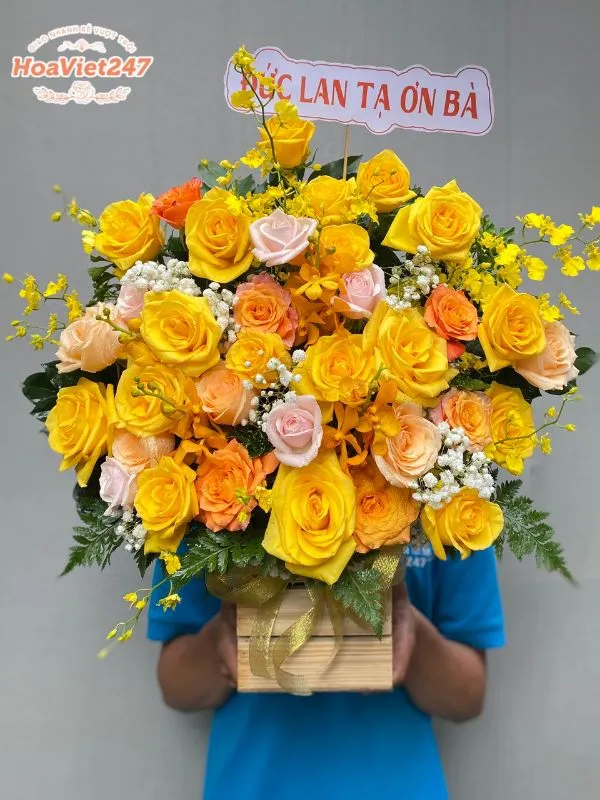 đặt mua giỏ hoa tươi thanh hóa