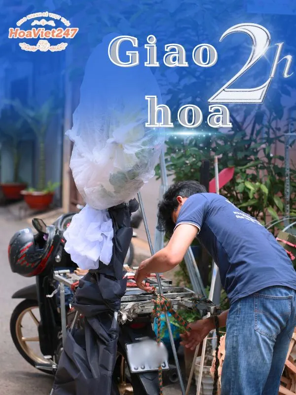 dịch vụ giao hoa tận nơi trong 2h