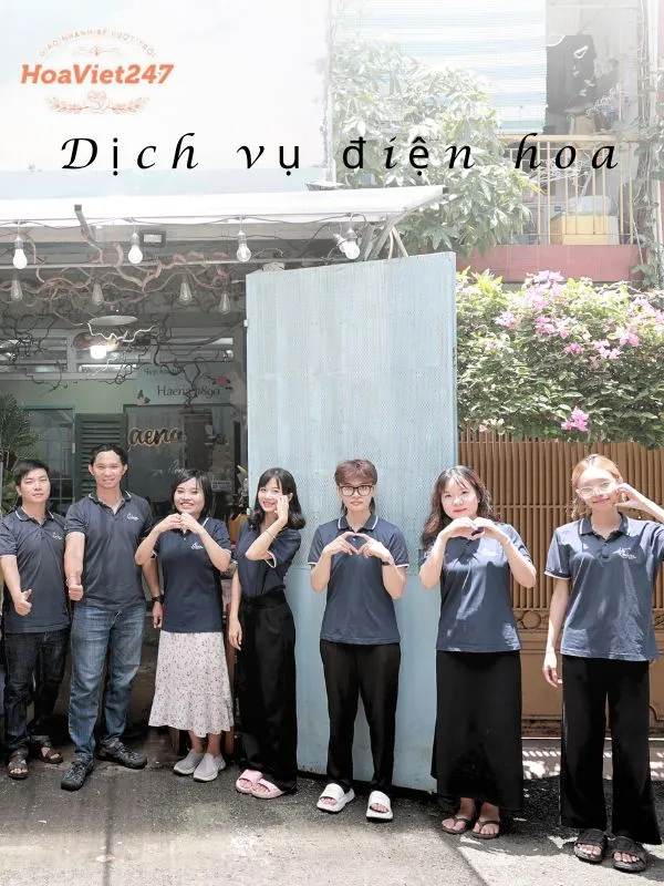 dịch vụ điện hoa quận 8