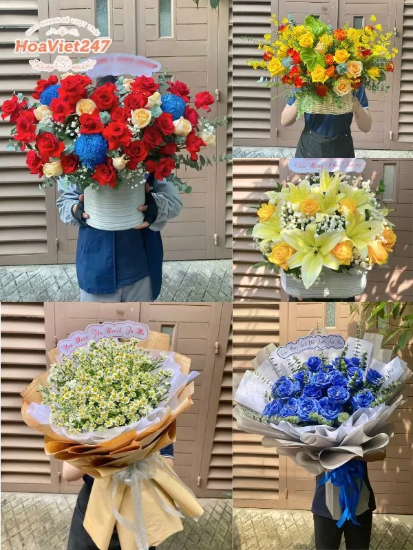 hoa tươi cần giờ cho những dịp lễ kỉ niệm