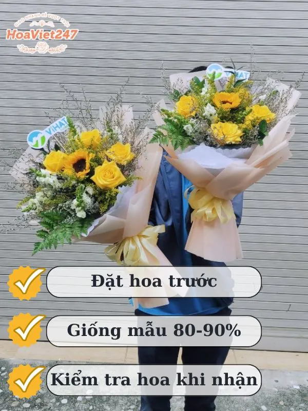 lưu ý shop hoa tươi Hậu Giang
