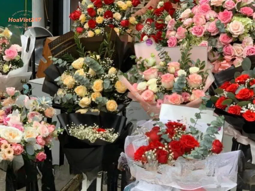 shop hoa tươi củ chi đa dạng nhiều mẫu hoa đẹp