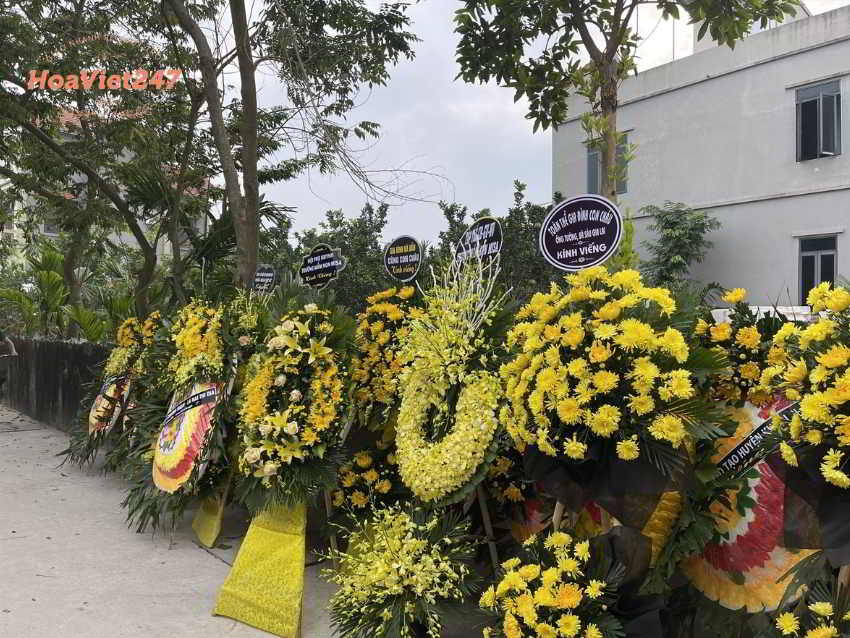 shop hoa tươi quận 3 chuyên cung cấp hoa tang lễ 