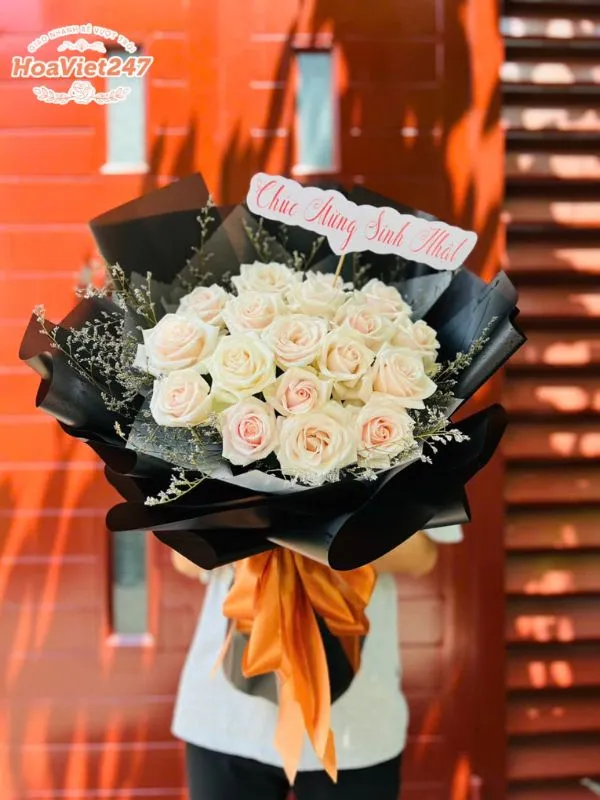 bó hoa đẹp tại shop hoa tươi hoài đức