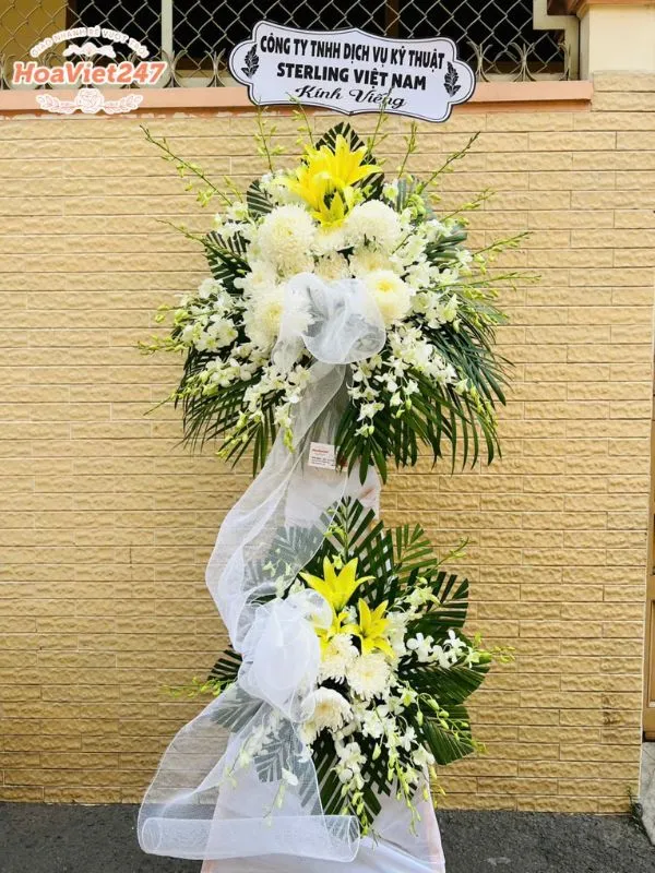 kệ tang shop hoa tươi hoài đức