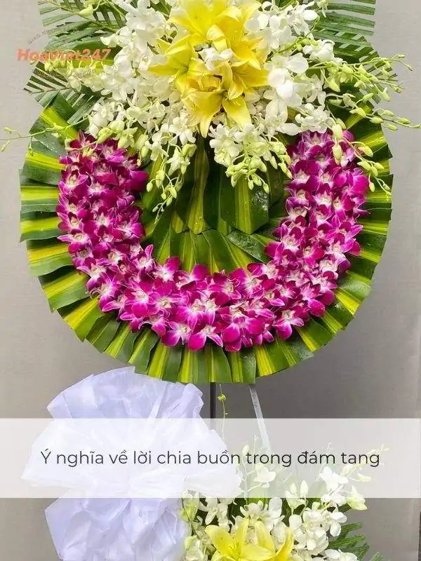 lời chia buồn đám tang