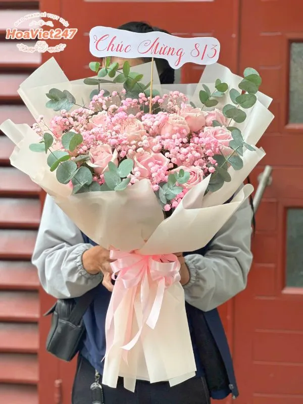 bó hoa đẹp shop hoa tươi cầu giấy