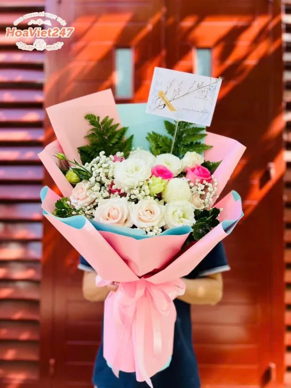 bó hoa tiệm hoa ba đình đẹp