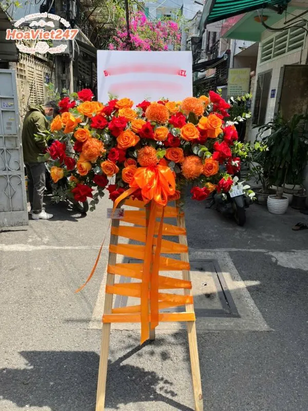 hoa khai trương tại hoa tươi ba đình