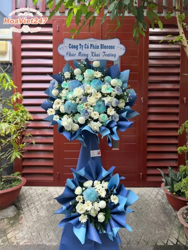 hoa khai trương tiệm hoa cầu giấy