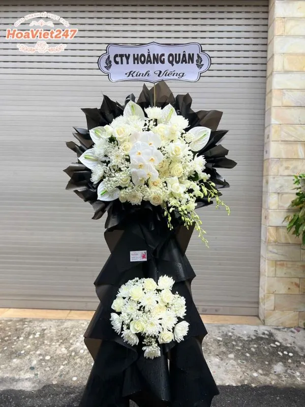 hoa chia buồn shop hoa tươi long biên