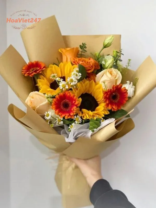 bó hoa tặng bạn bè người thân 