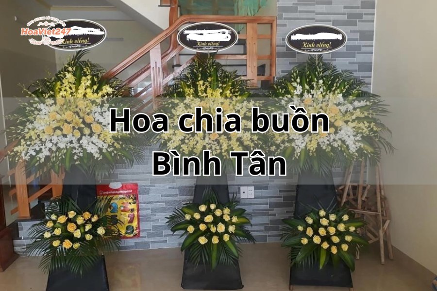 hoa chia buồn bình tân