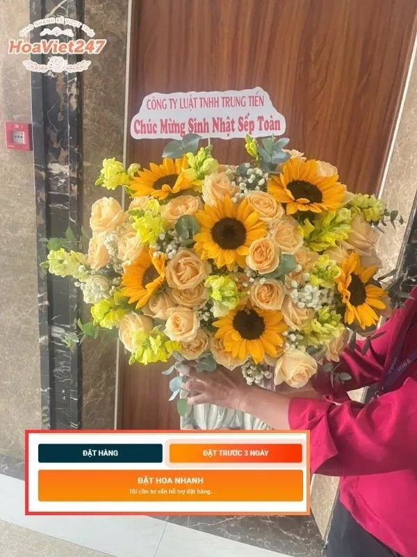 đặt hoa online hoàng mai