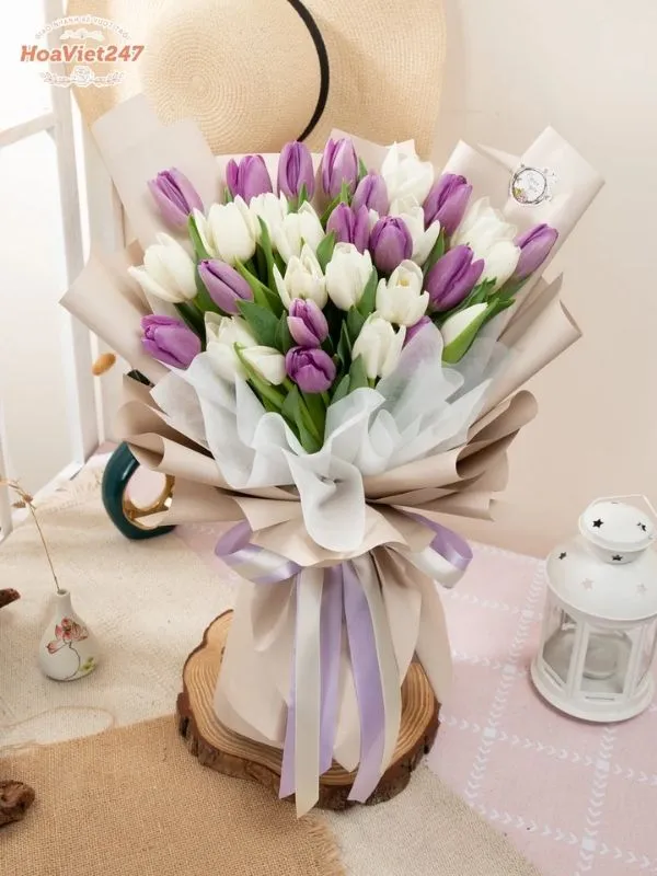 ý nghĩa tặng hoa tulip