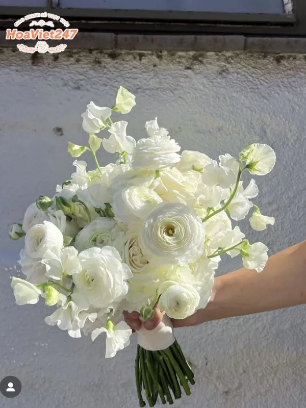 bó hoa cưới mao lương