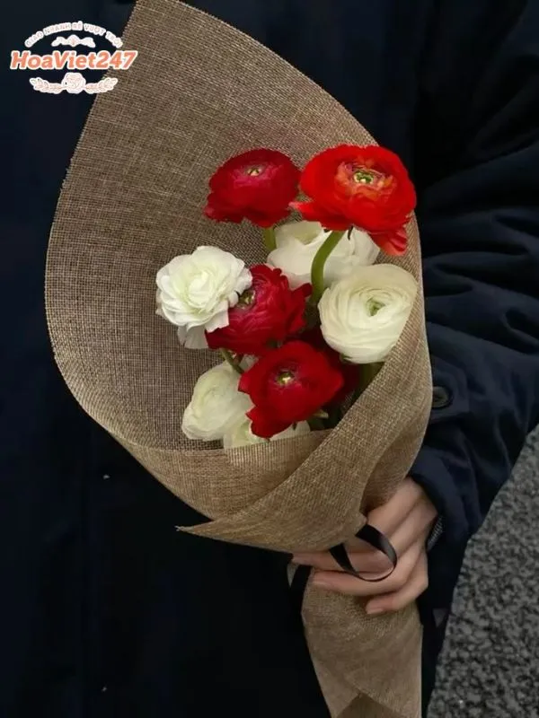bó hoa mao lương đỏ quyến rũ