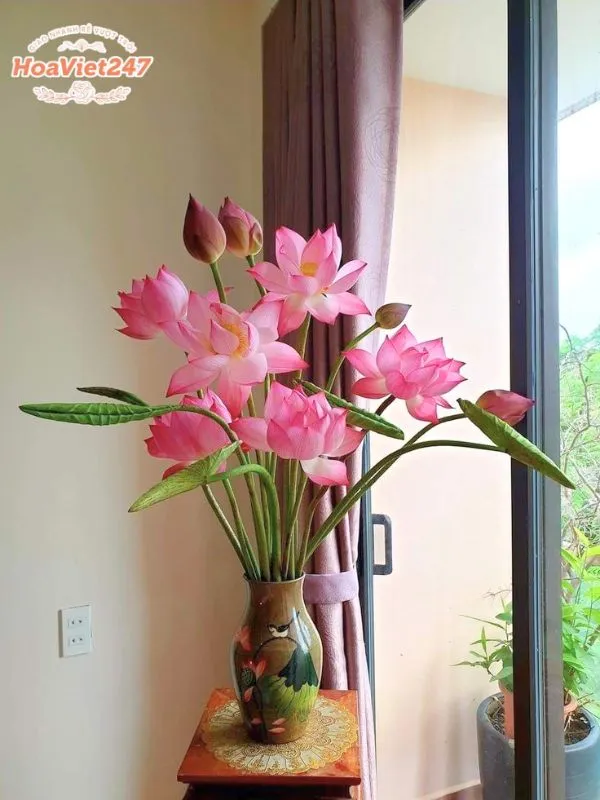 ý nghĩa hoa sen về phong thủy