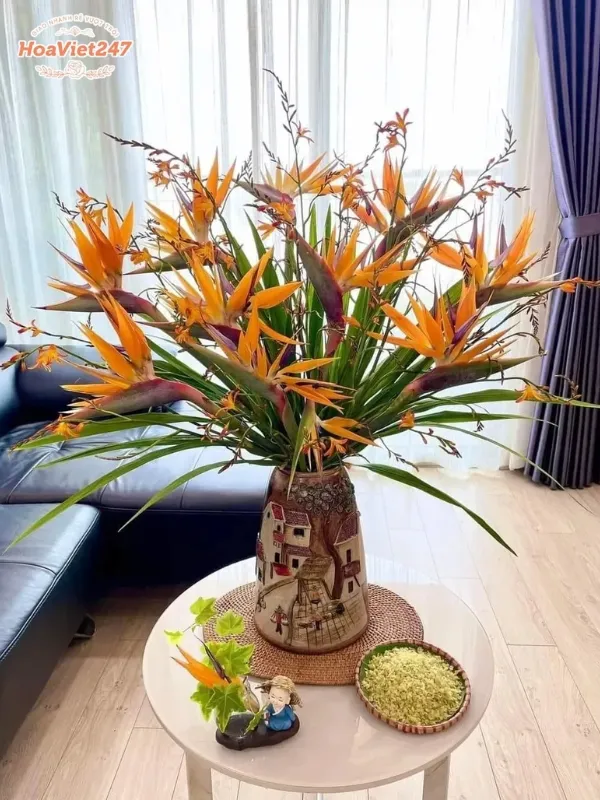 ý nghĩa hoa thiên điểu trong phong thủy