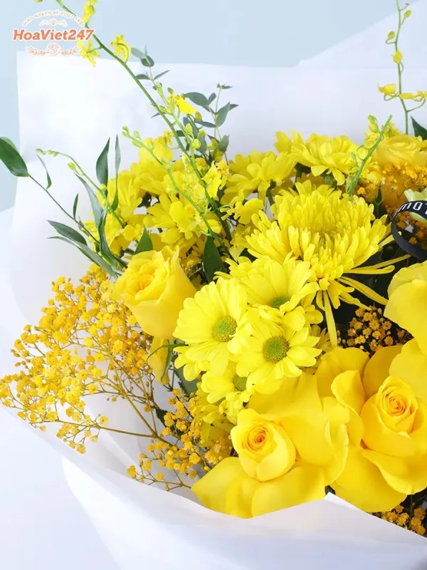 ý nghĩa hoa cúc vàng trong phong thủy