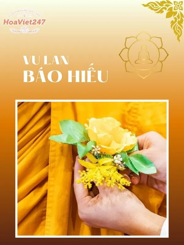 bông hồng cài áo màu vàng