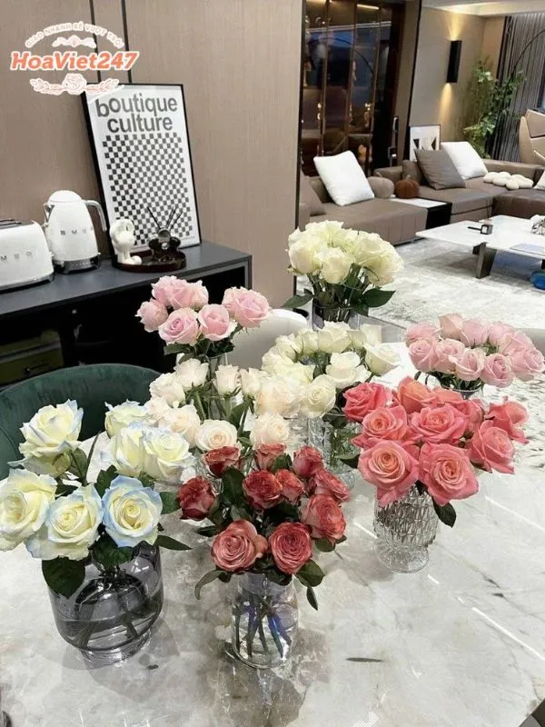 lựa chọn bình bông để hoa lâu tàn
