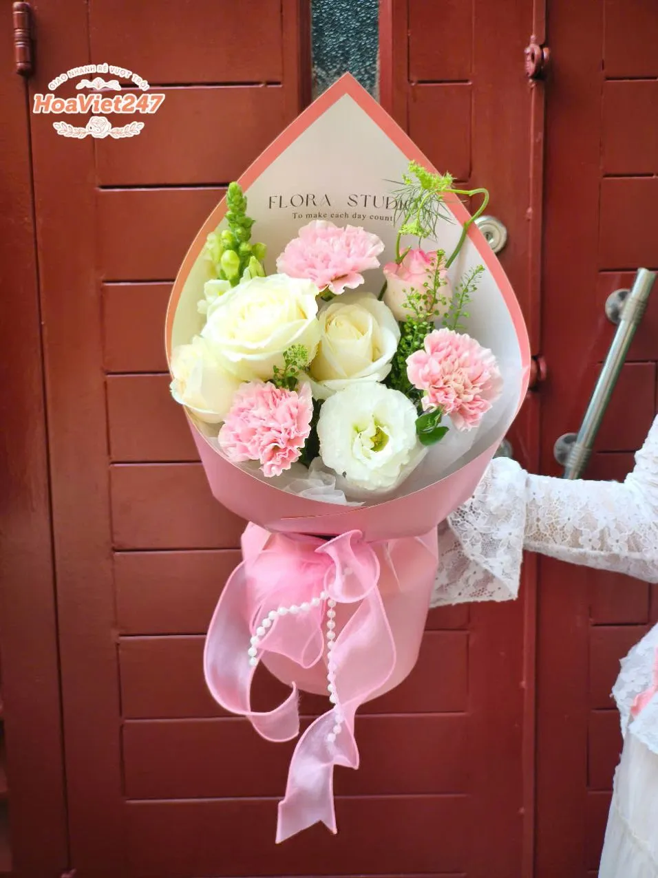Bo Hoa Hong Nho Pastel Bh123