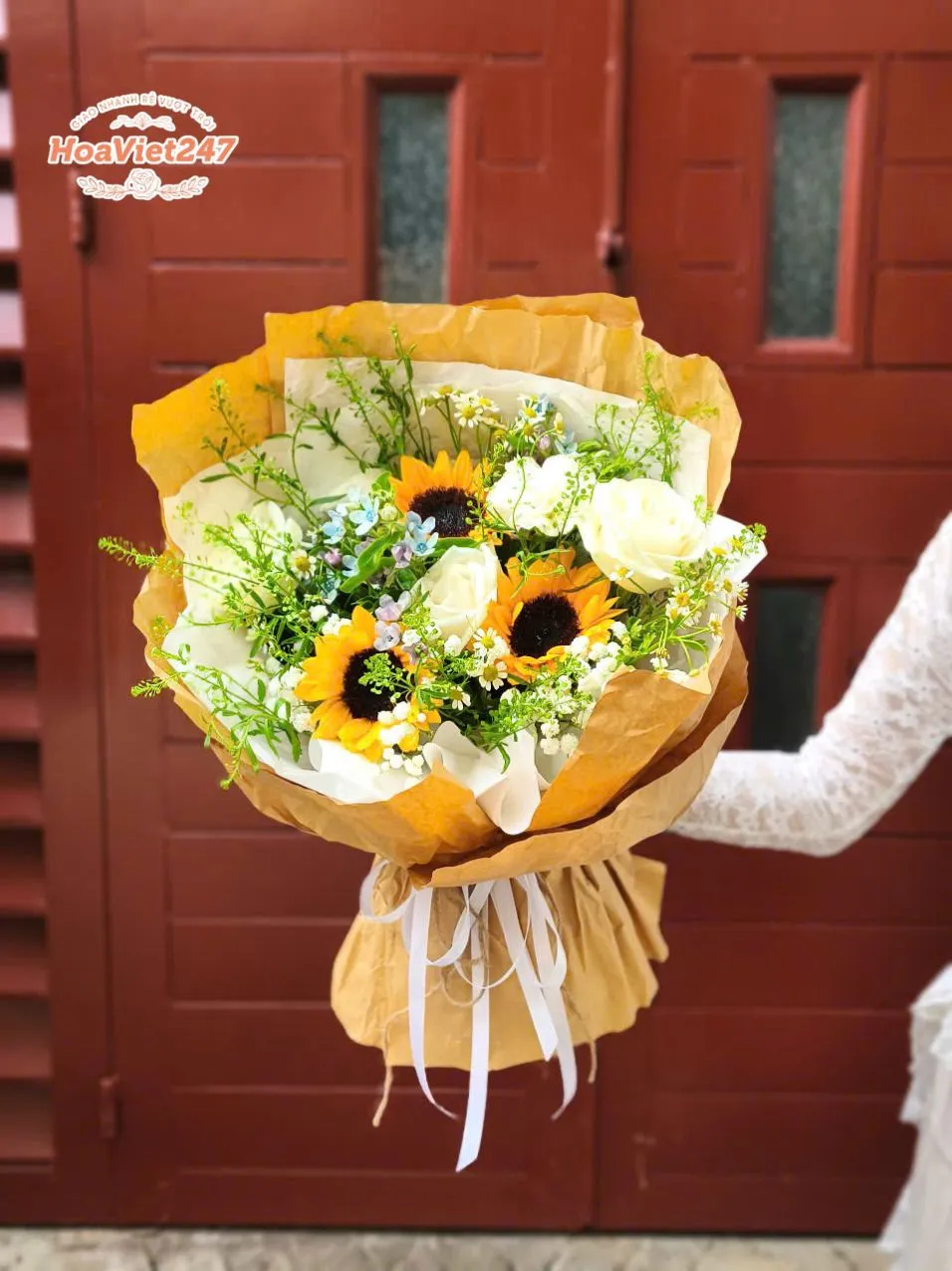 Bo Hoa Huong Duong Nho Bh121 Dep