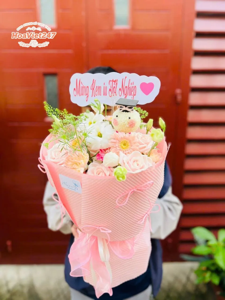 Bo Hoa Mung Tot Nghiep Ngot Ngao Bh130